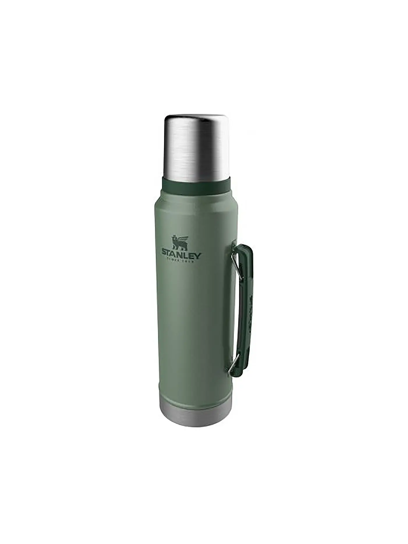 STANLEY | Isolierflasche - Thermosflasche Classic Legendary Bottle 1,l Schwarz | olive